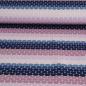 Preview: French Terry Punkte blau rosa beige – FVJ